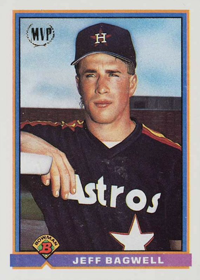 1991 Bowman Jeff Bagwell Rookie Card