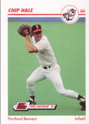 1991 Chip Hale Upper Deck Card