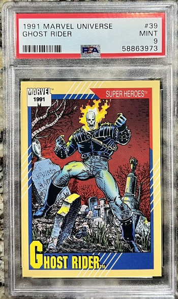 1991 Marvel Card Ghost Rider