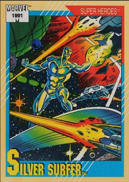 1991 Marvel Card Silver Surfer