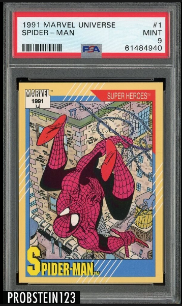 1991 Marvel Card Spider-Ma