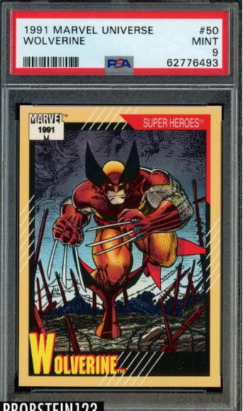 1991 Marvel Card Wolverine