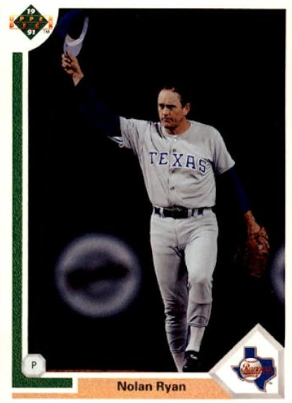 1991 Nolan Ryan Upper Deck Card