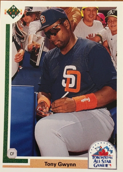 1991 Tony Gwynn Upper Deck Card