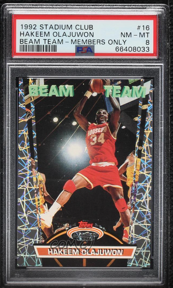 12 Most Expensive Hakeem Olajuwon Cards Midland Mint