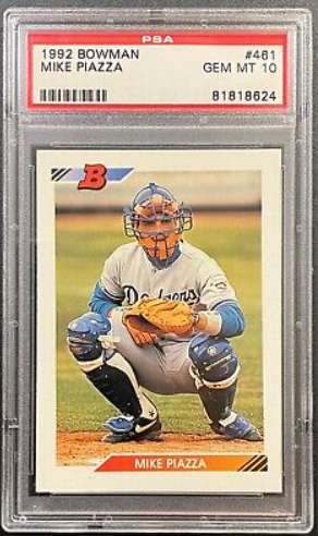 1992 Bowman Mike Piazza Rookie Card