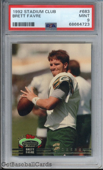 1992 Stadium Club Brett Favre