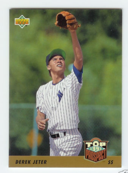 1993 Derek Jeter Upper Deck Baseball Card