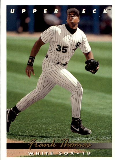 1993 Frank Thomas Upper Deck Baseball Card