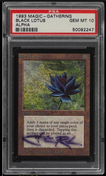 1993 MTG Black Lotus Alpha