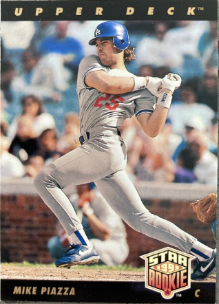 1993 Mike Piazza Upper Deck Baseball Card