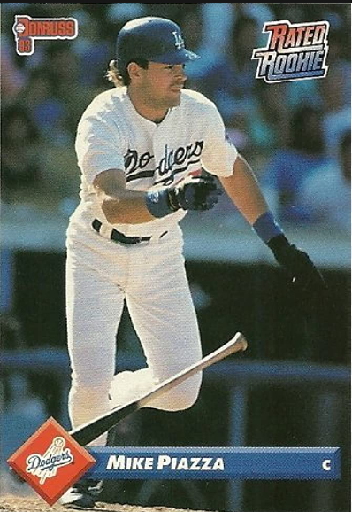 1993 Topps Gold Mike Piazza Rookie Card