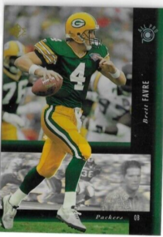 1994 Upper Deck SP Holoview Die-Cut Brett Favre