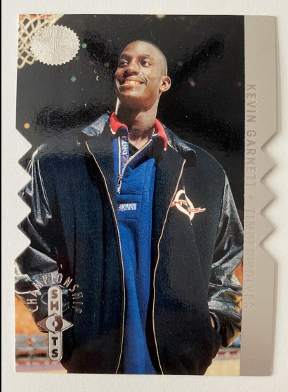 1995 Kevin Garnett SP Championship Die-Cut