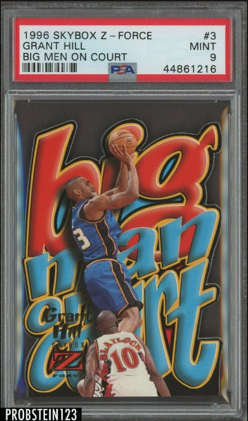 1996-97 Grant Hill Skybox Z-Force Big Men on Court