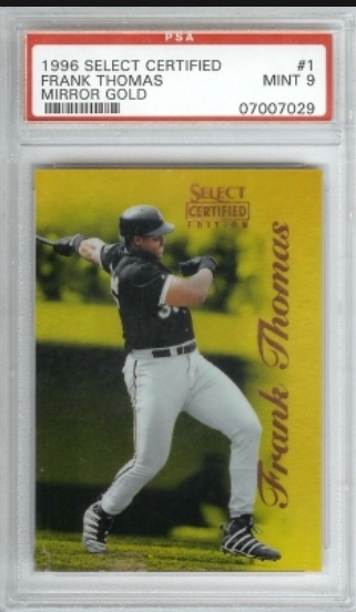 1996 Alex Rodriguez Select Certified Mirror Gold