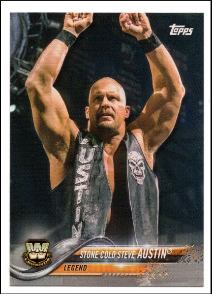 1996 Stone Cold Steve Austin Topps WCW Nitro Holofoil Card