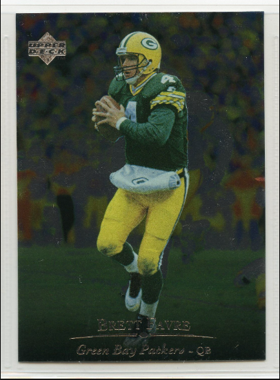 1996 Upper Deck Game Jersey Brett Favre