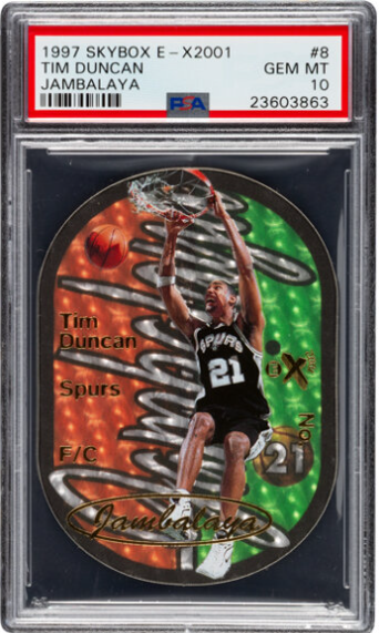 1997-98 Tim Duncan E-X2001 Jambalaya