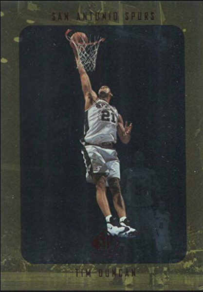 1997-98 Tim Duncan SP Authentic