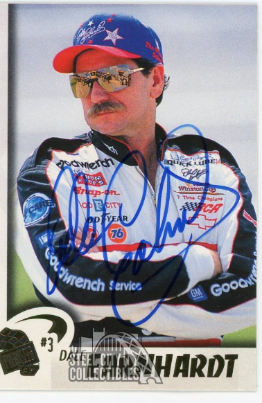 1997 Dale Earnhardt Jr. Press Pass Signings Autograph Card