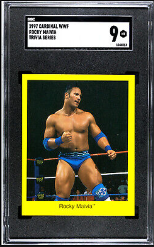 1997 The Rock Topps Autograph Card