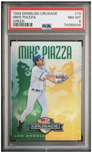 1998 Donruss Crusade Red Mike Piazza