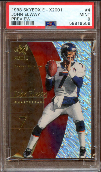 1998 John Elway SkyBox E-X2001 Esse