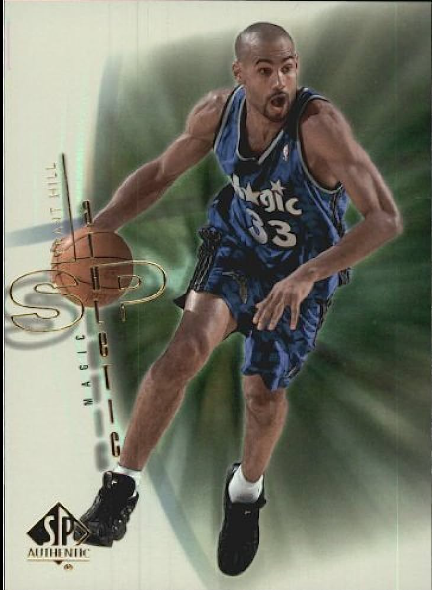 2000-01 Grant Hill SP Game Used Edition Significance Autographs