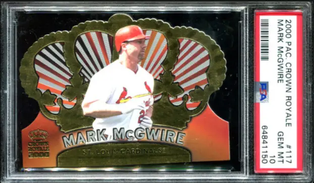 2000 Pacific Crown Royale Mark McGwire