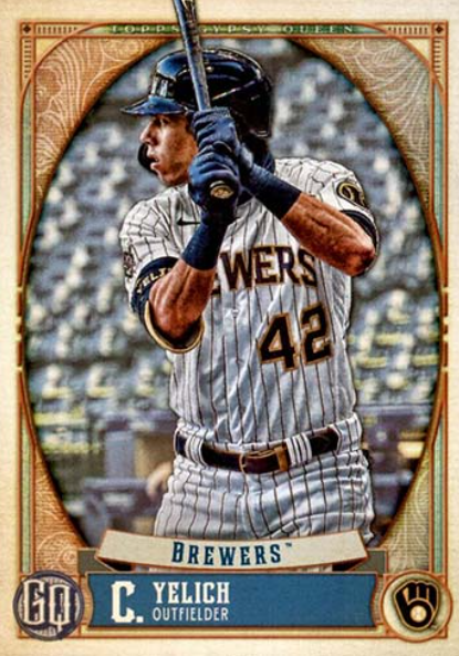 2021 Christian Yelich Topps Gypsy Queen Card