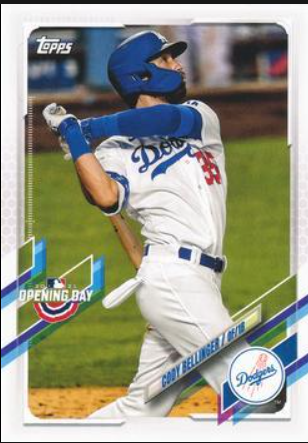 2021 Cody Bellinger Topps Opening Day Card