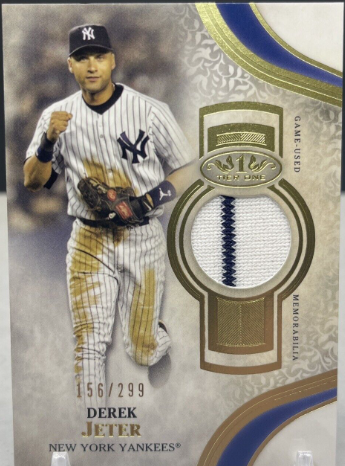 2021 Derek Jeter Relic Card