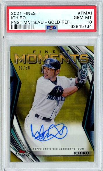 2021 Ichiro Suzuki Autograph Card