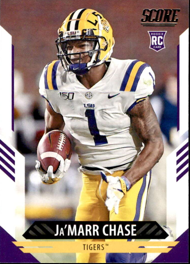 2021 Ja'Marr Chase Score Football Cards