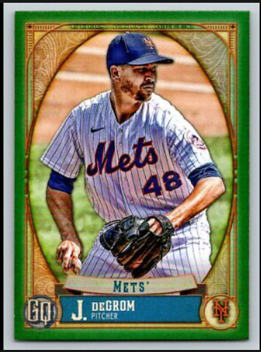 2021 Jacob deGrom Topps Gypsy Queen Card