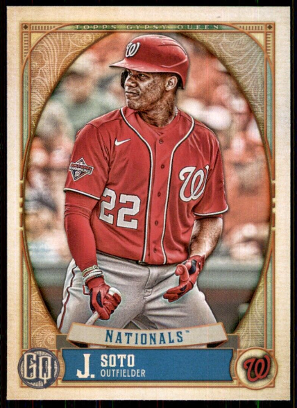 2021 Juan Soto Topps Gypsy Queen Card