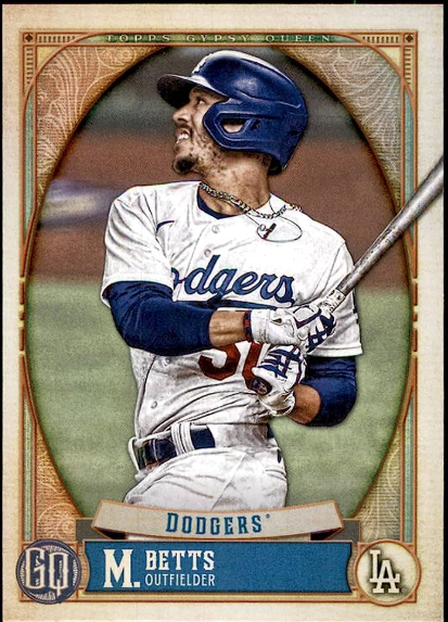 2021 Mookie Betts Topps Gypsy Queen Card