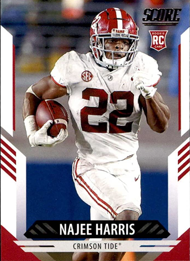 2021 Najee Harris Score Football Cards