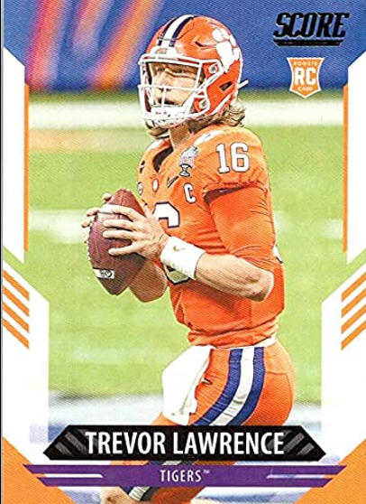 2021 Trevor Lawrence Score Football Cards