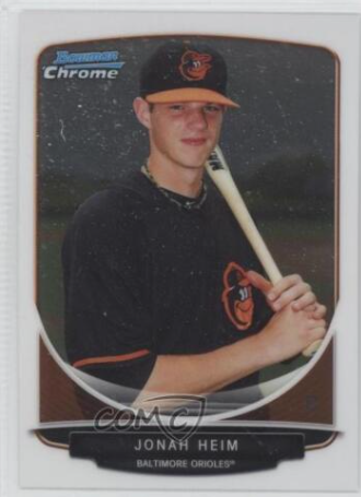 Bowman Chrome Draft Autograph Jonah Heim