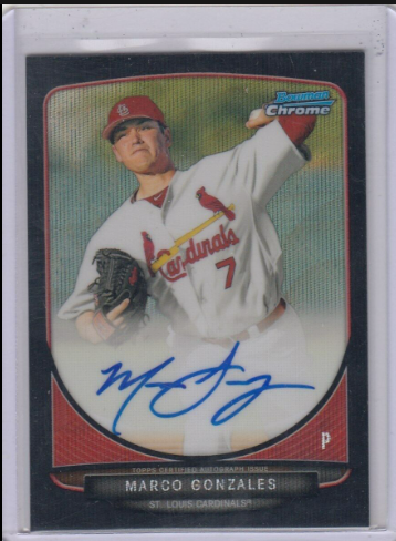 Bowman Chrome Draft Marco Gonzales