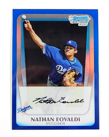 Bowman Chrome Draft Prospect Nathan Eovaldi Autographs