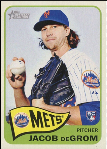 Bowman Chrome Jacob deGrom Rookie Card