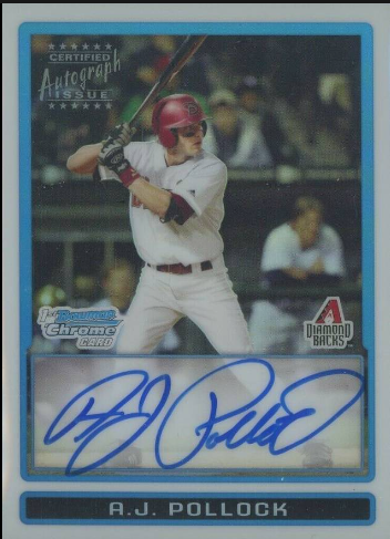 Bowman Chrome Prospects AJ Pollack