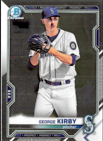 Bowman Chrome Prospects Auto George Kirby