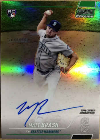 Bowman Chrome Prospects Autograph Matt Brash