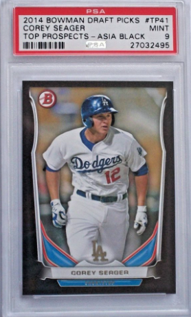 Bowman Draft Top Prospects Black Corey Seager