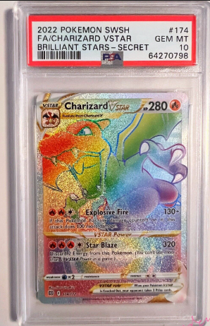 Charizard V (Rainbow Rare)