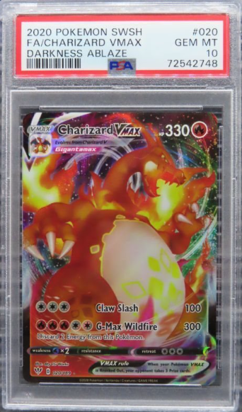 Charizard VMAX (Darkness Ablaze #020, Secret Rare)